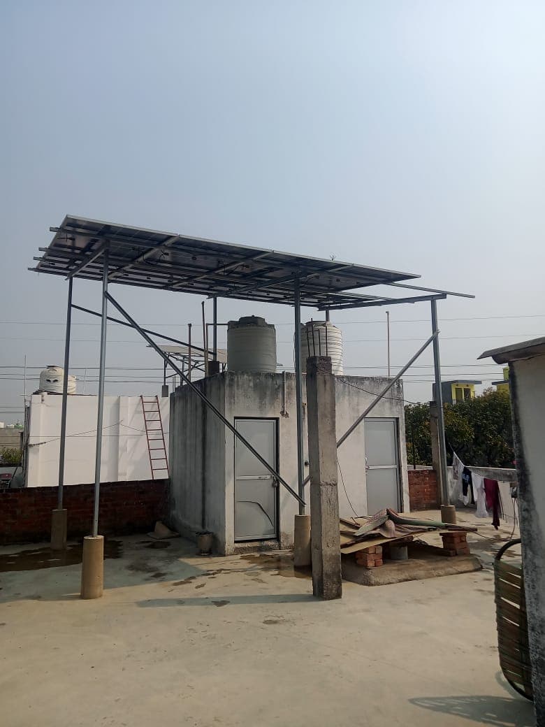 Reena Rawat's solar installation