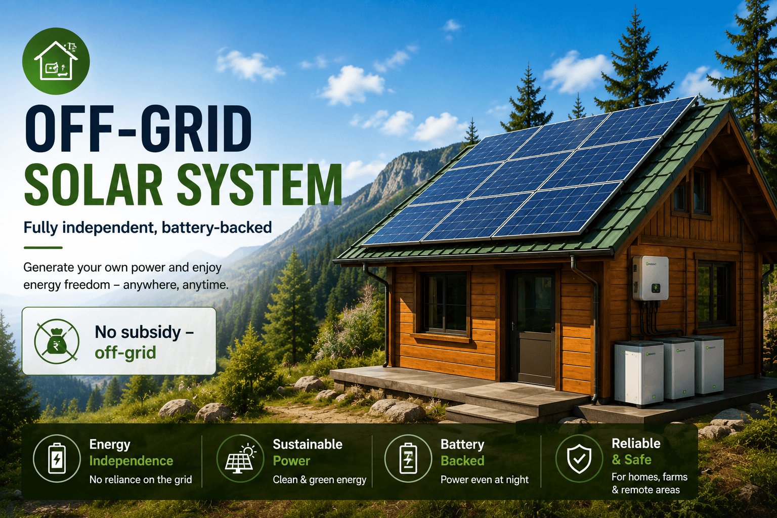 Off-Grid Solar System