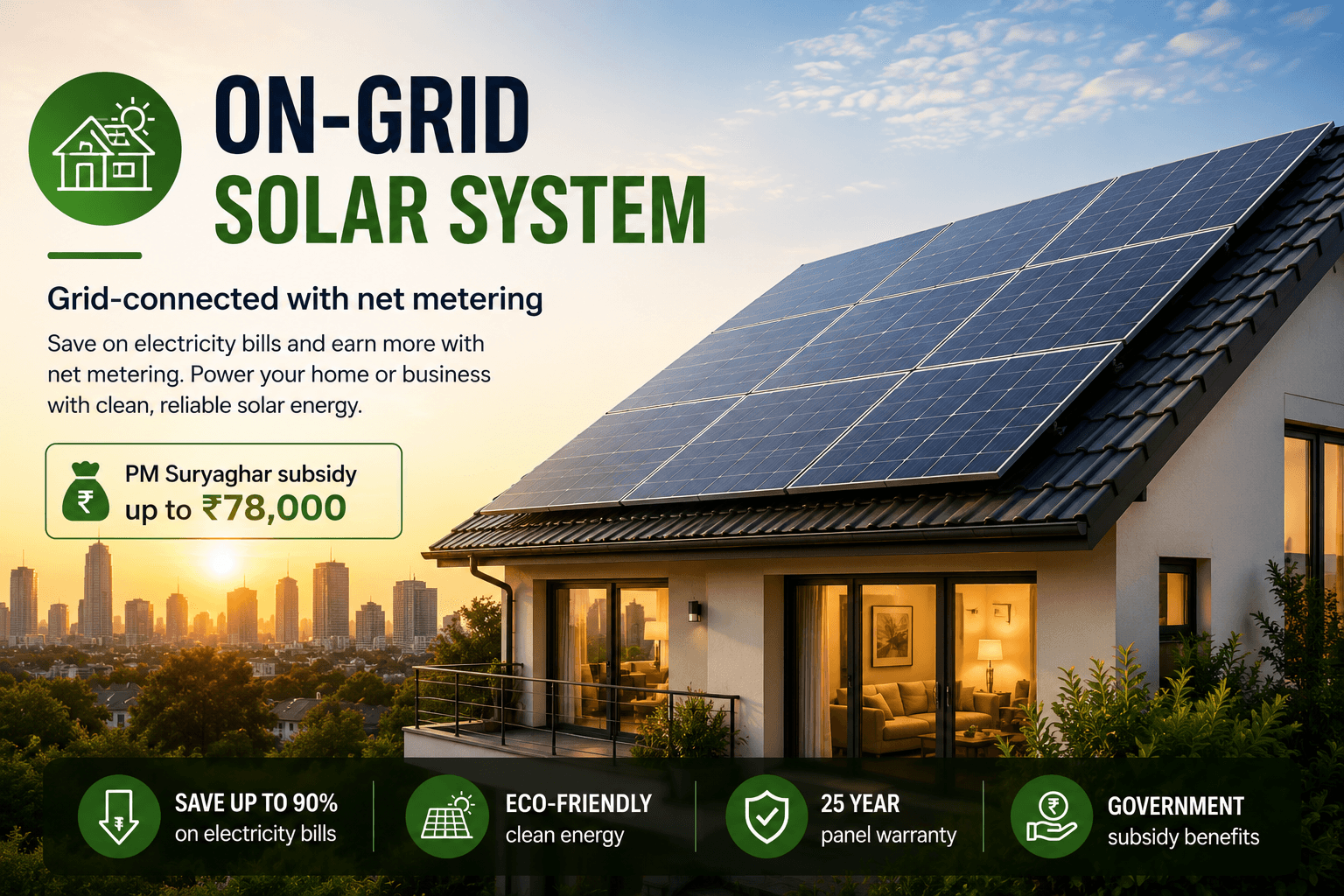On-Grid Solar System